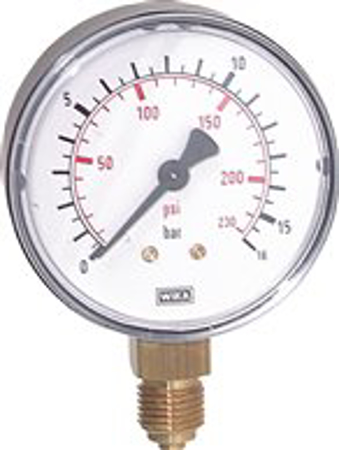 تصویر دسته بندی Pressure gauge, vertical, Ø 40, 50, 63 mm, Class 2.5