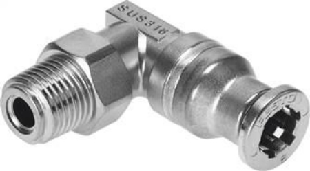 تصویر دسته بندی Push in fittings / push on fittings CRQS, stainless steel