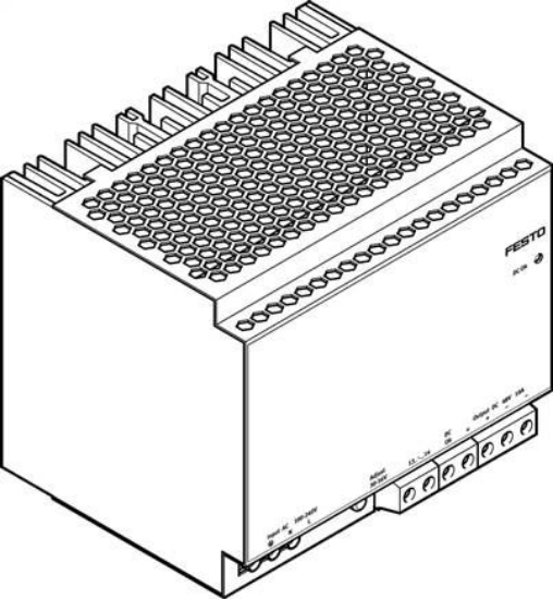 تصویر CACN-3A-7-10 (2247684) واحد منبع تغذیه فستو