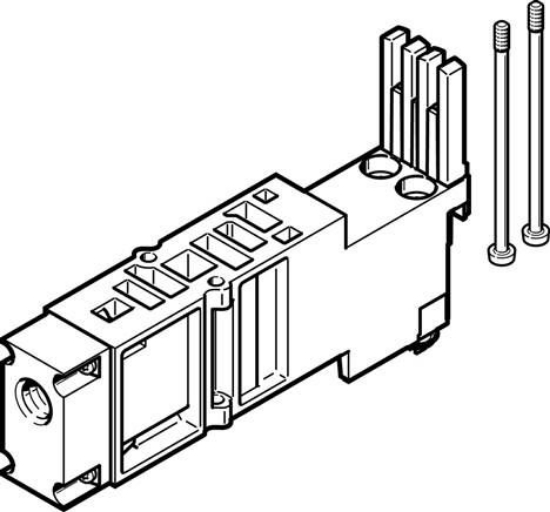 تصویر VMPA2-VSP-0 (8029486) صفحه تغذیه فشار عمودی شیربرقی فستو  