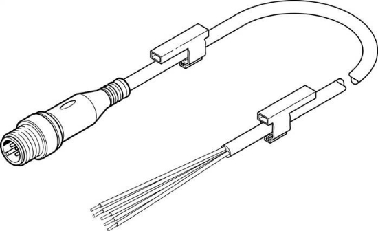 تصویر NEBU-LE5-K-1-M12G5 (569840) کابل اتصال فستو 