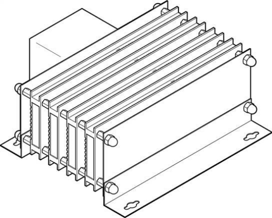 تصویر CACR-KL2-40-W2000 (2882343) مقاومت ترمز فستو  