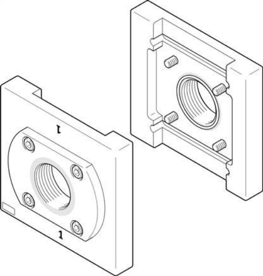 تصویر PAML-CP-186-HP3-G112 (1629297) اتصالات شیر برقی فستو-ساب بیس شیربرقی فستو 