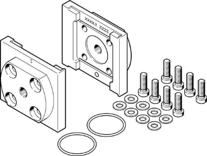 تصویر PAML-CP-90-HP3-G14 (1651540) اتصالات شیر برقی فستو-ساب بیس شیربرقی فستو 