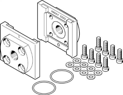 تصویر PAML-CP-90-HP3-G12 (1651541) اتصالات شیر برقی فستو-ساب بیس شیربرقی فستو 