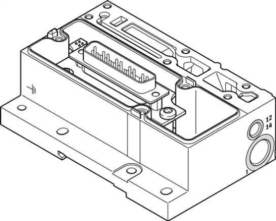 تصویر VMPA1-MPM-EPL-E (540893) رابط الکتریکال فستو   