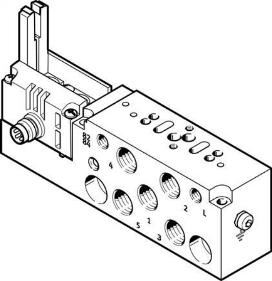 تصویر VMPA14-IC-AP-S-1-EX1E (8023669) اتصالات شیر برقی فستو-ساب بیس شیربرقی فستو        