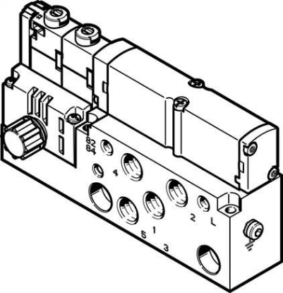 تصویر VMPA14-M1H-J-G1/8-PI (8023542)شیر برقی بلوکی فستو   