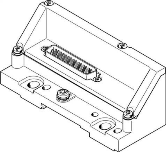 تصویر VMPAL-EPL-SD44 (560939) اتصالات شیر برقی فستو-صفحه پایانی شیر برقی فستو       