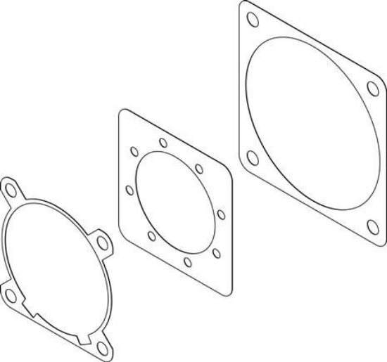 تصویر EADS-F-D100-140A (1593991)کیت یا مجموعه آب بند یا واشر درزگیر