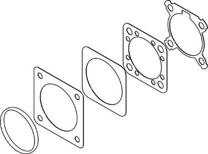 تصویر EADS-F-D40-40G (2253502)کیت یا مجموعه آب بند یا واشر درزگیر