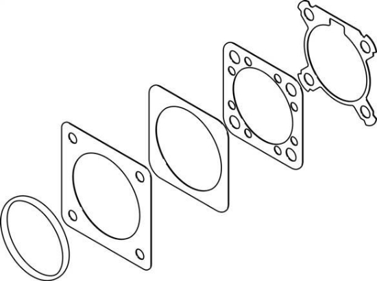 تصویر EADS-F-D40-40G (2253502)کیت یا مجموعه آب بند یا واشر درزگیر