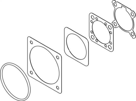 تصویر EADS-F-D40-60G/H (2253503)کیت یا مجموعه آب بند یا واشر درزگیر