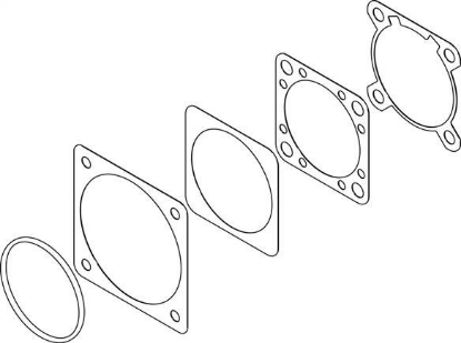 تصویر EADS-F-D60-60G/H (2253505)کیت یا مجموعه آب بند یا واشر درزگیر