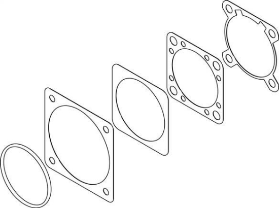 تصویر EADS-F-D60-60G/H (2253505)کیت یا مجموعه آب بند یا واشر درزگیر