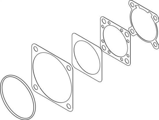 تصویر EADS-F-D60-80G (8022146)کیت یا مجموعه آب بند یا واشر درزگیر