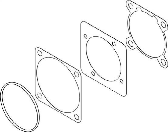 تصویر EADS-F-D80-80G (8022147)کیت یا مجموعه آب بند یا واشر درزگیر