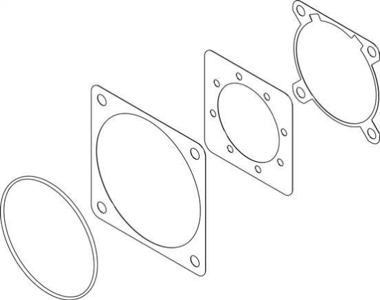 تصویر EADS-F-D100-120G (8022148)کیت یا مجموعه آب بند یا واشر درزگیر