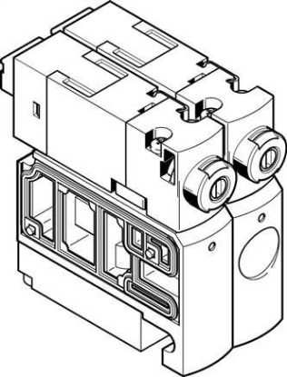 تصویر CPVSC1-M1LH-J-H-M5 (547323) شیربرقی پنوماتیک فستو  