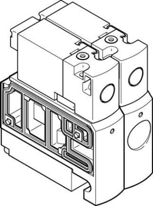 تصویر CPVSC1-M1HT-J-H-M5 (548054) شیربرقی پنوماتیک فستو  