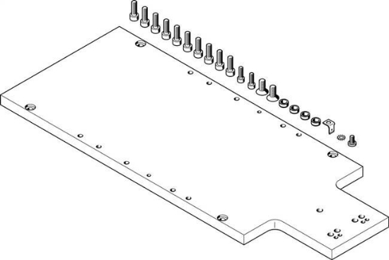 تصویر HMVZ-5 (539376)  کیت پایه نصب سیلندر فستو        