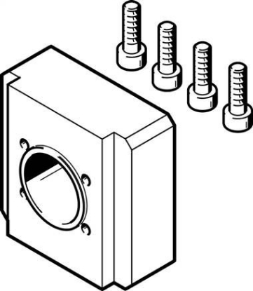 تصویر EAMF-A-L27-55A (558016) موتور فلنج فستو