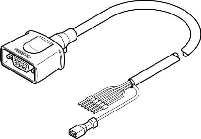 تصویر NEBM-S1G9-E-1.5-Q5-LE6 (1450368)  اتصالات سوکت و کابل موتور فستو     