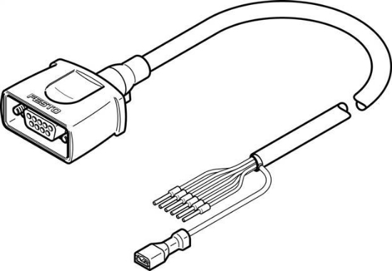 تصویر NEBM-S1G9-E-1.5-Q5-LE6 (1450368)  اتصالات سوکت و کابل موتور فستو     