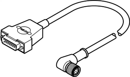 تصویر NEBM-M12W8-E-20-N-S1G15 (5105629) اتصال کابل انکودر فستو   