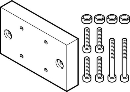 تصویر DHAA-D-H4-25-Q11-16 (1919910) کیت نصب فستو