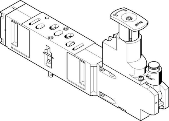 تصویر VABF-S3-1-R1C2-C-6 (543525) Regulator plate 