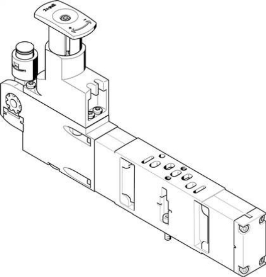 تصویر VABF-S3-2-R3C2-C-6 (543528) Regulator plate 