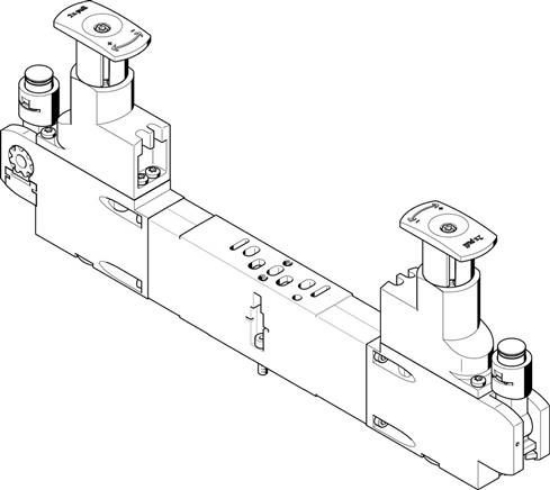 تصویر VABF-S3-2-R5C2-C-6 (543540) Regulator plate 