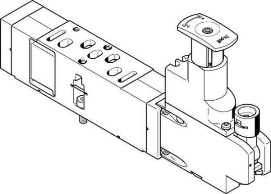 تصویر VABF-S3-1-R7C2-C-6 (546791) Regulator plate 