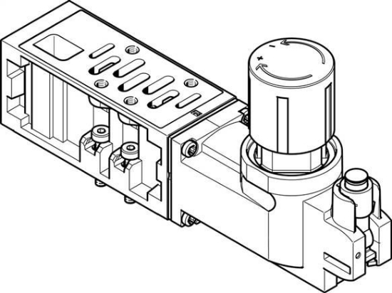 تصویر VABF-S1-2-R1C2-C-6 (555757) Regulator plate 