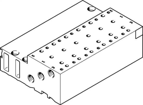 تصویر MHP2-PR6-5 (525124) Manifold block  