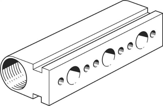 تصویر PAL-1/8-3-B (30553) Supply manifold 