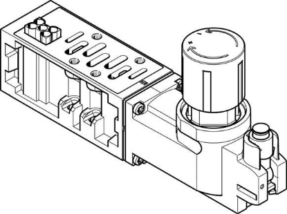 تصویر VABF-S2-2-R1C2-C-6 (555771) Regulator plate 