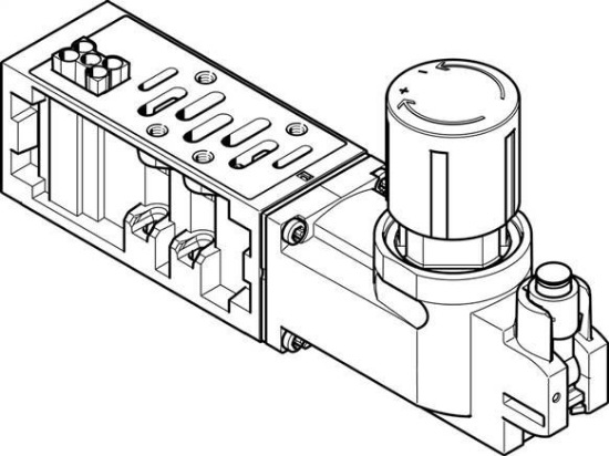 تصویر VABF-S2-2-R1C2-C-6 (555771) Regulator plate 