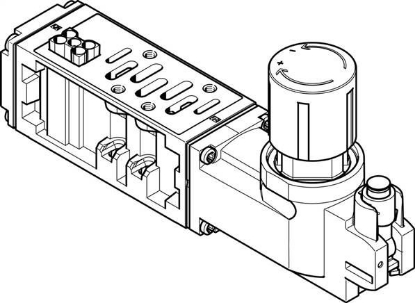 تصویر VABF-S2-2-R2C2-C-6 (555773) Regulator plate 