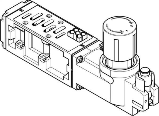 تصویر VABF-S2-2-R3C2-C-6 (555775) Regulator plate 