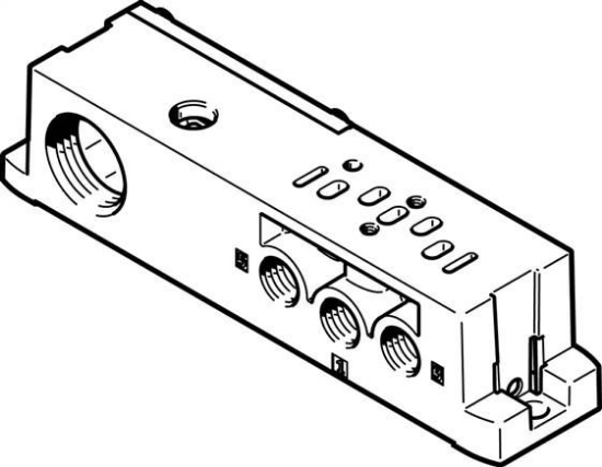 تصویر VABS-S4-2S-G18-R3-EX1E (8033155) Sub-base        