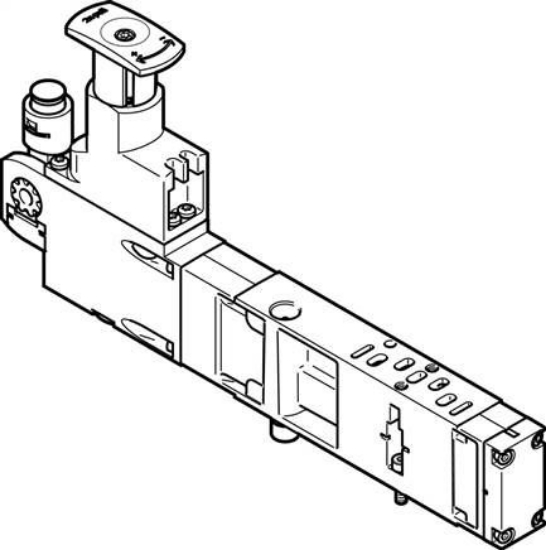 تصویر VABF-S4-2-R3C2-C-6 (540155) Regulator plate 