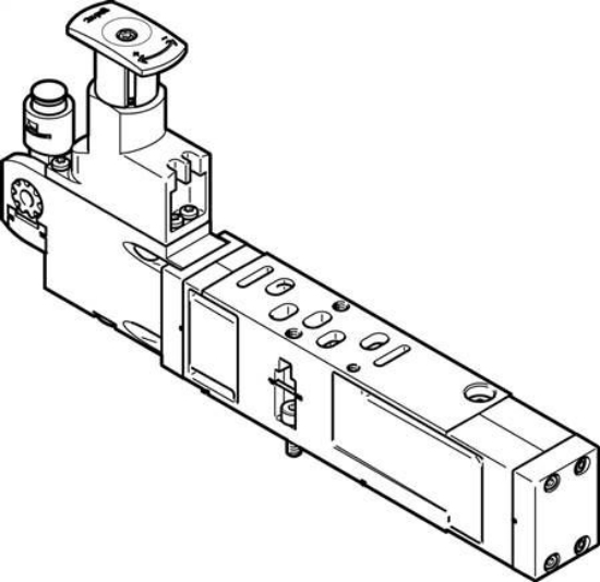 تصویر VABF-S4-1-R2C2-C-10 (540162) Regulator plate 