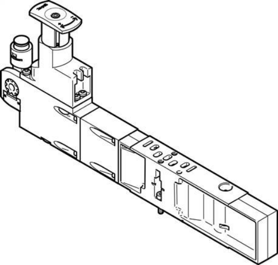 تصویر VABF-S4-2-R1C2-C-10E (560756) Regulator plate 