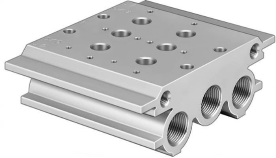 تصویر PRS-1/4-2-B (15861) Manifold block  