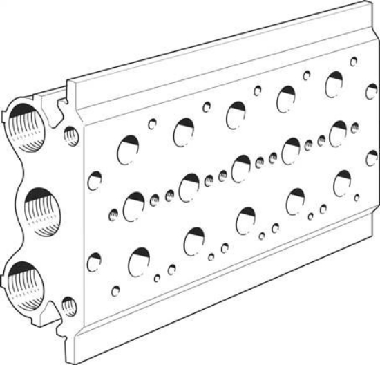 تصویر PRS-1/4-5-B (15864) Manifold block  