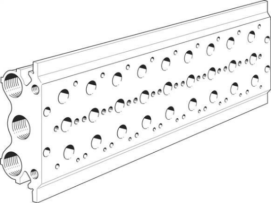 تصویر PRS-1/4-9-B (15868) Manifold block  