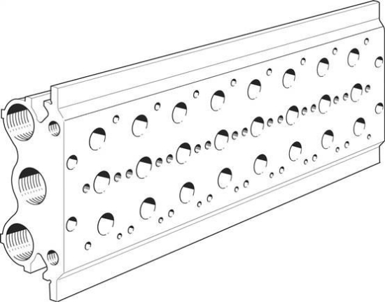 تصویر PRS-1/8-8-BB (30548) Manifold block  