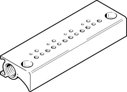 تصویر MHP1-P8-2 (197200) Manifold block  